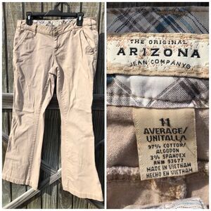 Arizona size 11 Flare Khakis